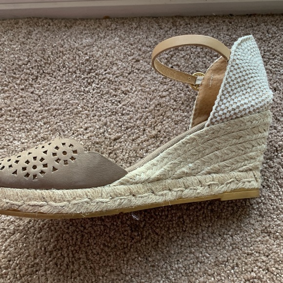 Kanna Wedge Espadrilles Size 10 Made in Spain Sandals - Picture 4 of 7